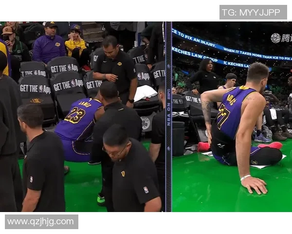 镜头捕捉:湖人赛场小动作引发热议 镜头捕捉:湖人赛场小动作引发热议